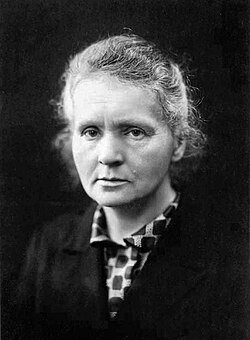 Portrait of Marie Curie